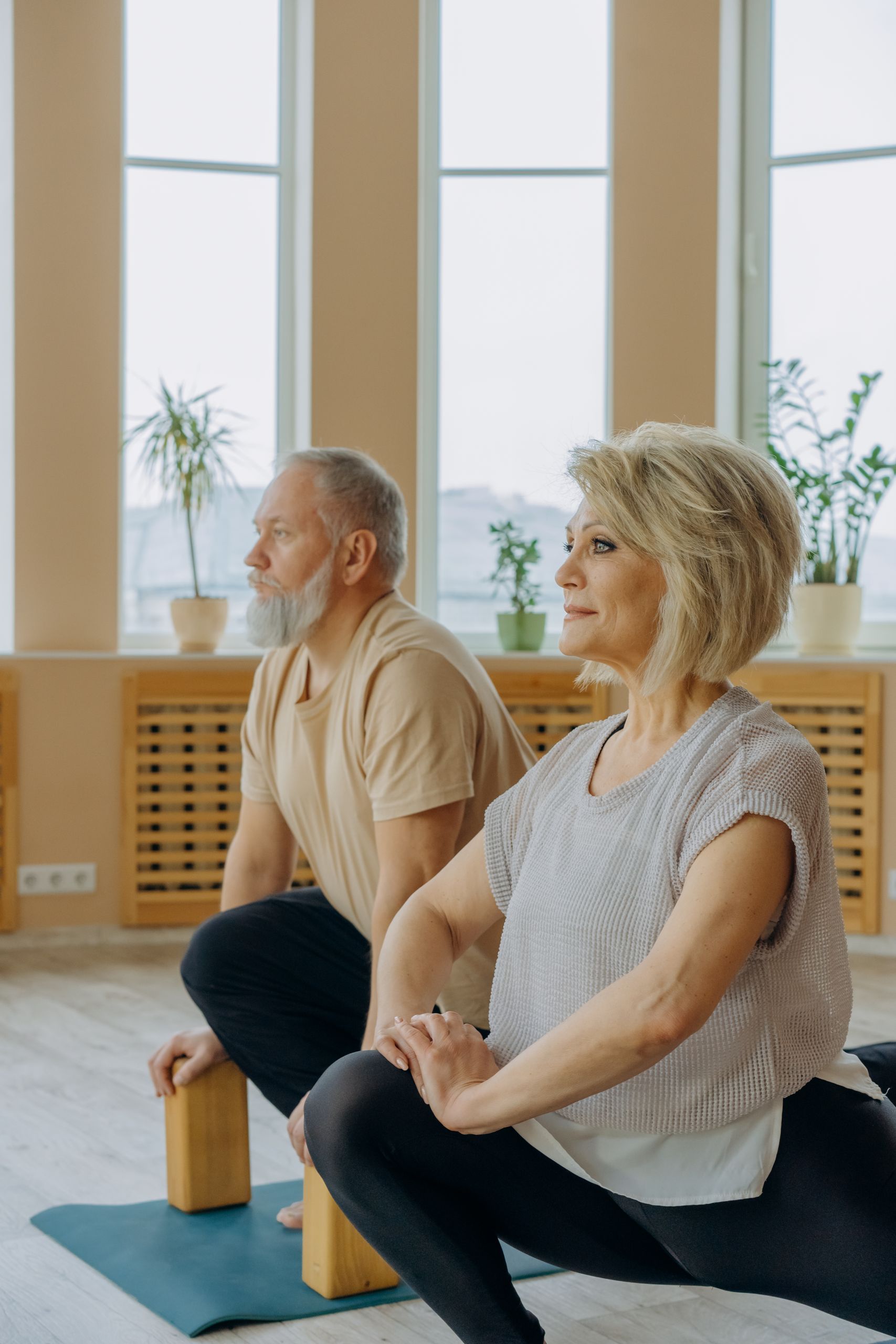 Accessible chair yoga session for seniors and people with mobility concerns
